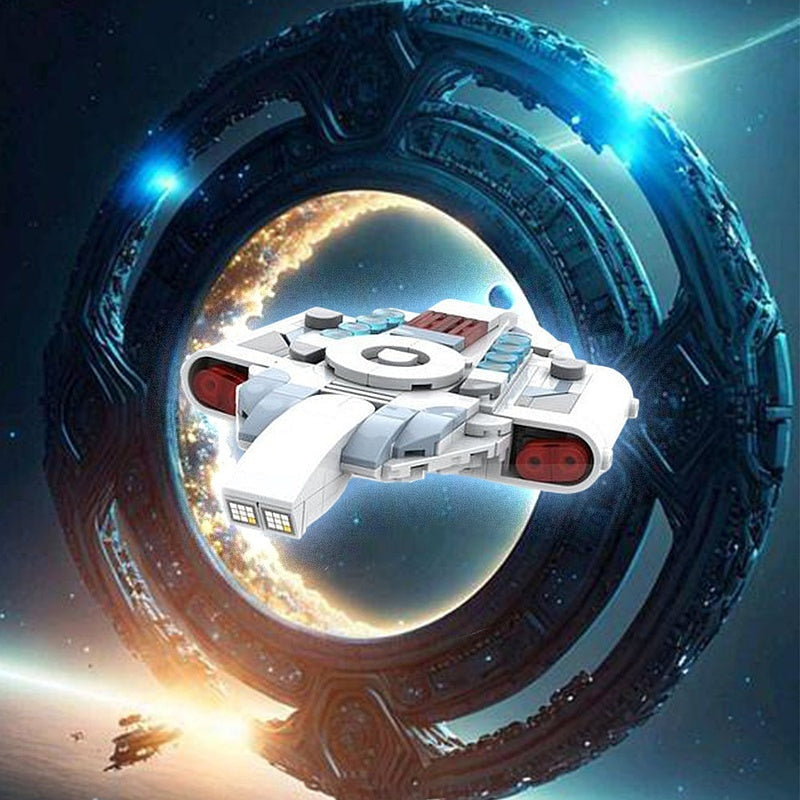 Deep Space Station Escort Ship MOC Spacecraft Building Kit - 2