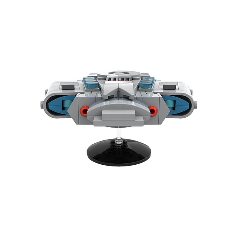 Deep Space Station Escort Ship MOC Spacecraft Building Kit - 4
