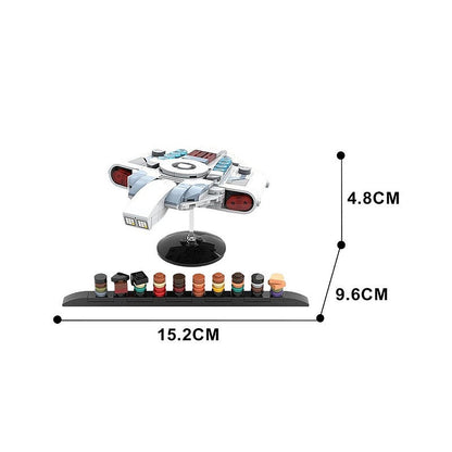 Deep Space Station Escort Ship MOC Spacecraft Building Kit - 5