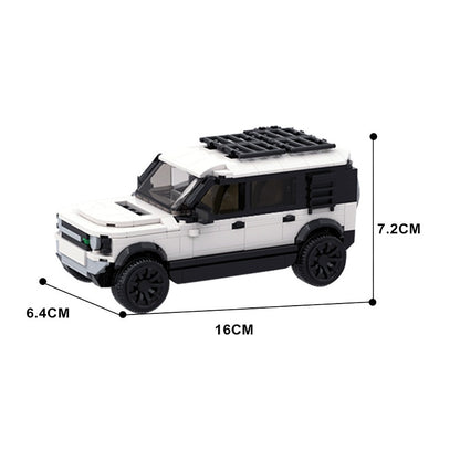 Defender 110 X P400 Off-Road Vehicle Building Kit | LEGO-Compatible MOC - 4