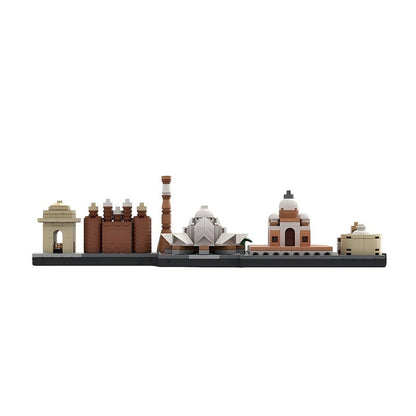 Delhi Skyline MOC Building Kit | India Landmark Architecture Model Set - 1