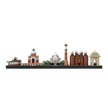 Delhi Skyline MOC Building Kit | India Landmark Architecture Model Set - 2