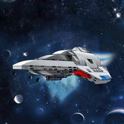 Delta Flyer Space Shuttle Building Kit | LEGO-Compatible MOC - 1