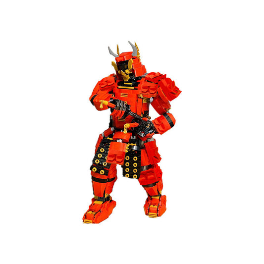 Demon Samurai Mech Building Kit | LEGO-Compatible MOC - 1