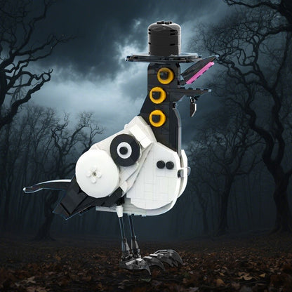 Demonic Magpie Fantasy Bird MOC Building Kit - 1