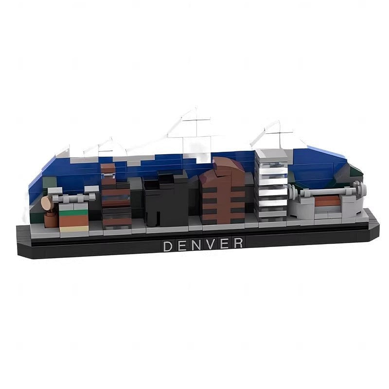 Denver Skyline MOC Building Kit | City Architecture Display Model - 5