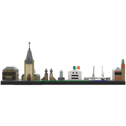 Derry Skyline MOC Building Kit | Irish City Architecture Model - 1