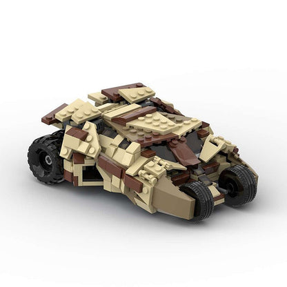 Desert Camouflage Armored Tumbler MOC Building Kit | Tactical Vehicle - 5