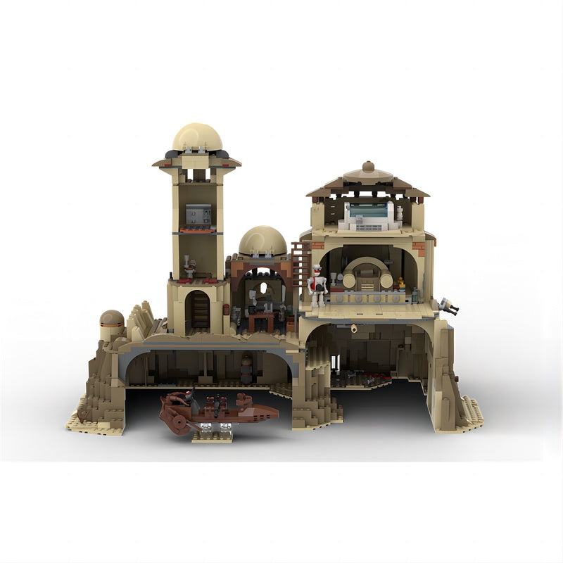 Desert Citadel Palace MOC Fantasy Architecture Building Kit - 2