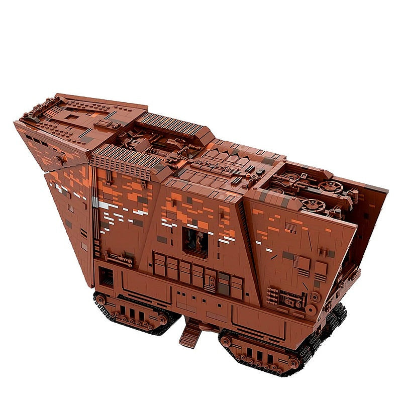 Desert Crawler Playscale Space Vehicle MOC Building Kit - 1