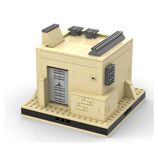 desert house building set #7 | modular space desert village | moc-55802 - 1