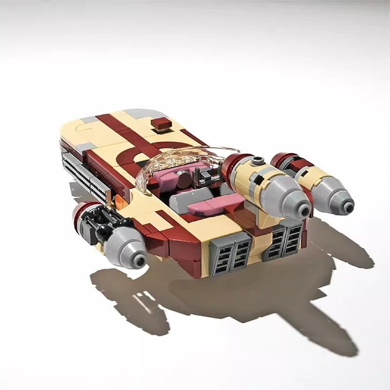 Desert Hover Landspeeder Building Kit | LEGO-Compatible MOC - 2