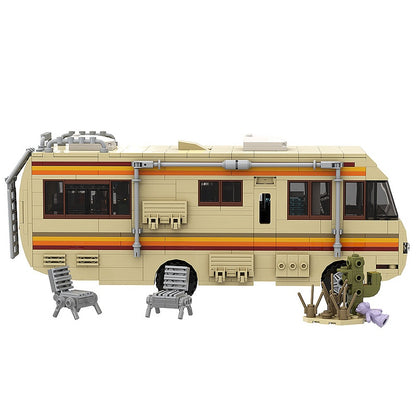 Desert Mobile Lab RV Building Kit | LEGO-Compatible MOC - 5