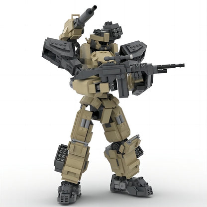 Desert Oracle MK2 Heavy Artillery Mecha MOC Building Kit - 2