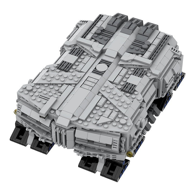 Desert Planet Spice Crawler Building Kit | Futuristic Vehicle Model - 1