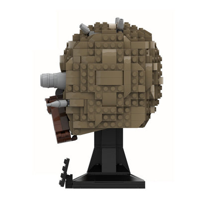 Desert Raider Mask Bust MOC Building Kit - 2