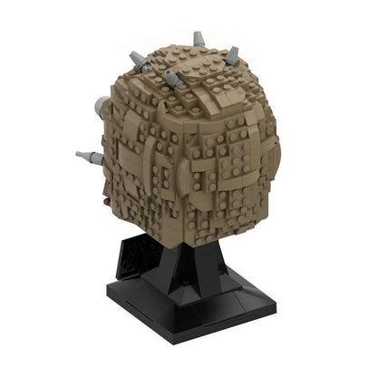 Desert Raider Mask Bust MOC Building Kit - 3