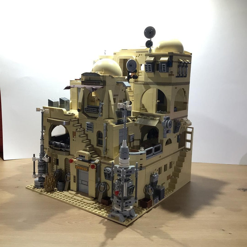 Desert Spaceport Cantina MOC Sci-Fi Architecture Building Kit - 5