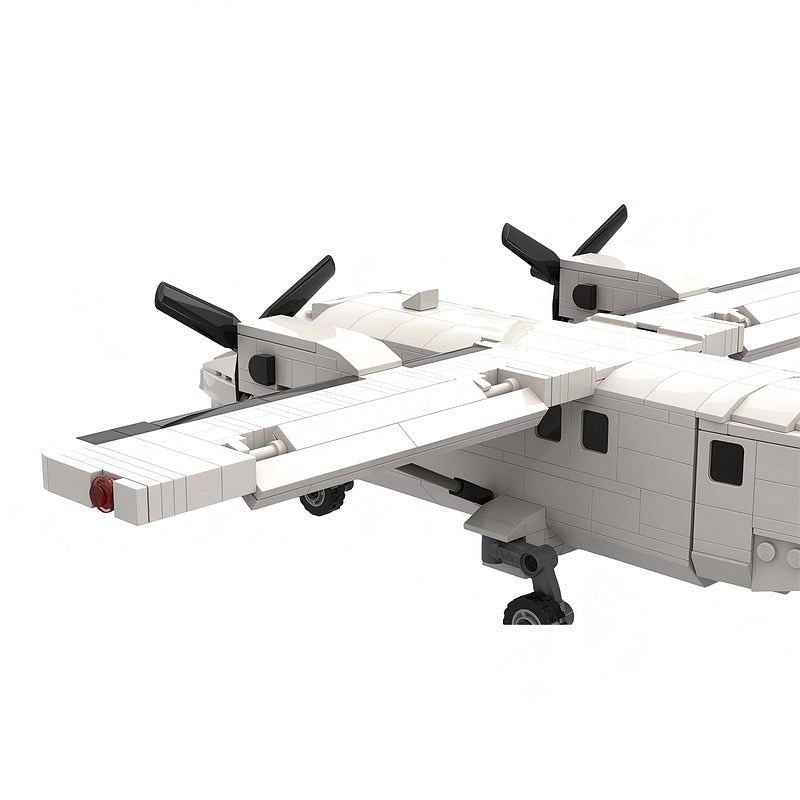 DHC-6 Twin Otter Aircraft MOC Building Kit | Turboprop Plane Model - 3