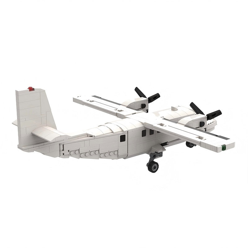 DHC-6 Twin Otter Turboprop STOL Aircraft Building Kit | LEGO-Compatible MOC - 2