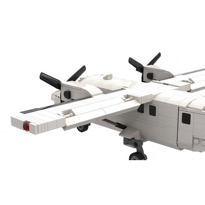 DHC-6 Twin Otter Turboprop STOL Aircraft Building Kit | LEGO-Compatible MOC - 3