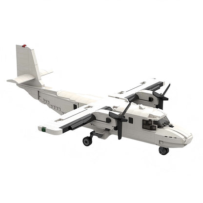 DHC-6 Twin Otter Turboprop STOL Aircraft Building Kit | LEGO-Compatible MOC - 4