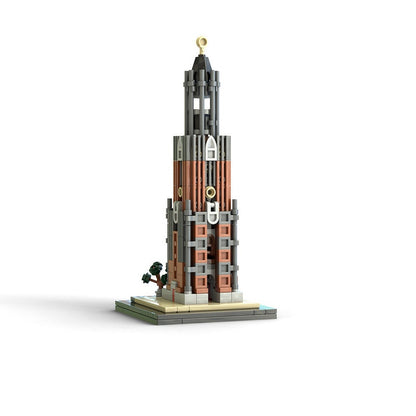 Domtoren Tower Utrecht MOC Historic Architecture Building Kit 1:800 Scale - 1