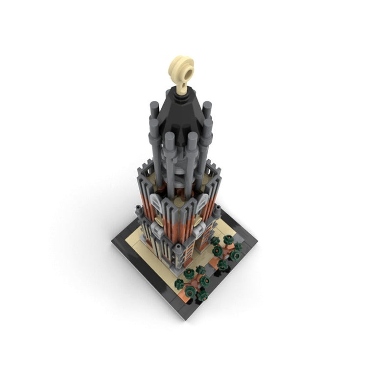Domtoren Tower Utrecht MOC Historic Architecture Building Kit 1:800 Scale - 2