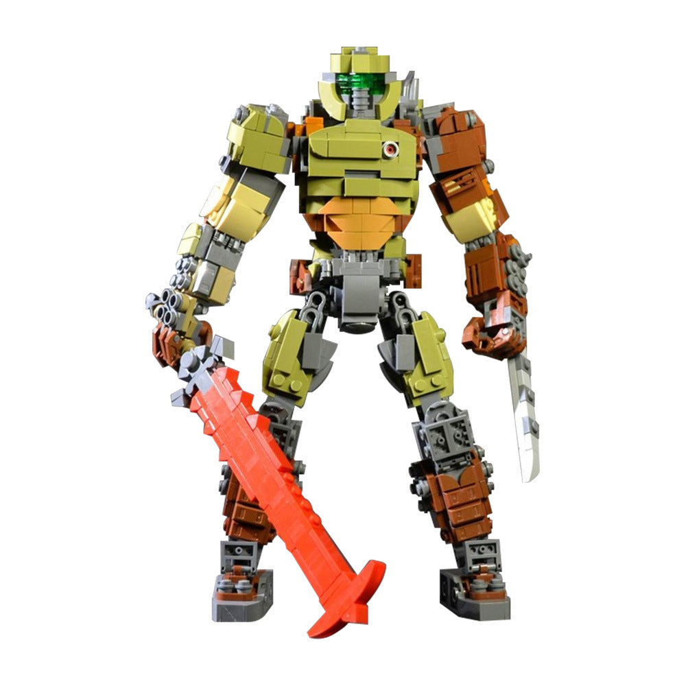 doom slayer building set | doom eternal | moc-215481 - 2