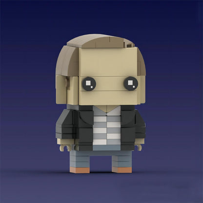 dr. watson brickheadz set | sherlock | lego-compatible detective moc - 2