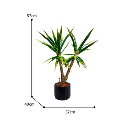 Dracaena Marginata MOC Building Kit | Dragon Tree Display Model - 4