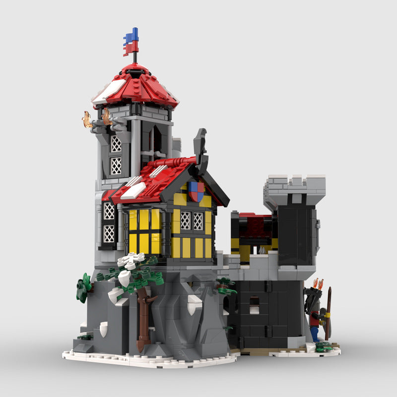 Dragon Knights Castle Building Kit | Medieval Fantasy MOC LEGO-Compatible - 4