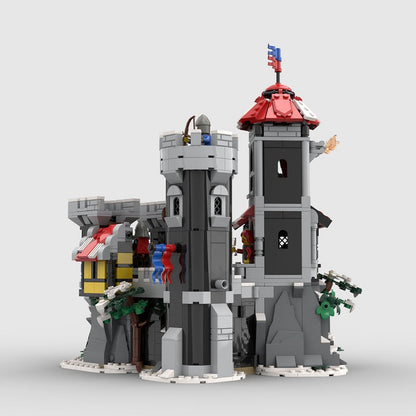 Dragon Knights Castle MOC Medieval Fantasy Architecture Building Kit - 2