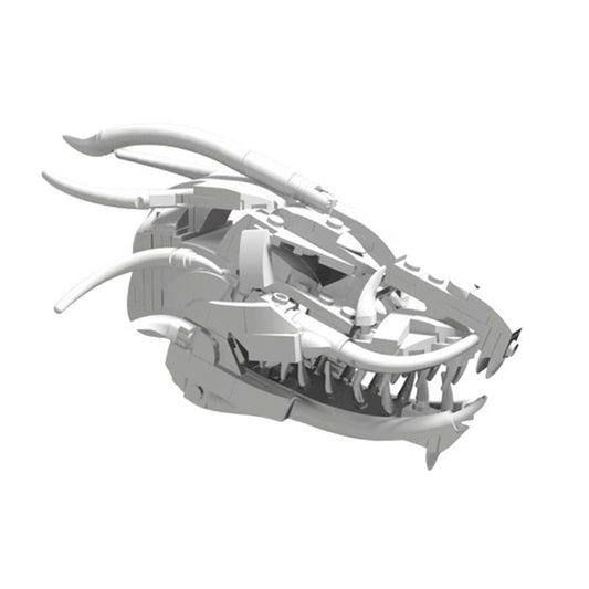 Dragon Skull Building Kit | MOC-117194 - 1