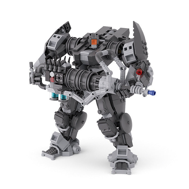 Dreadplate Heavy Weapons Platform MOC Building Kit | Sci-Fi Mecha Model - 2