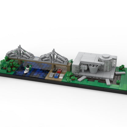 Dresden Germany Skyline MOC Architecture Building Kit - 5