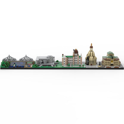 Dresden Skyline Building Kit | LEGO-Compatible MOC - 1
