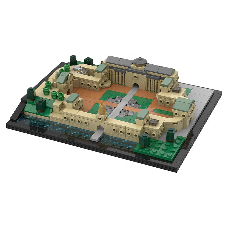 Dresden Zwinger Baroque Palace Complex MOC Building Kit - 1
