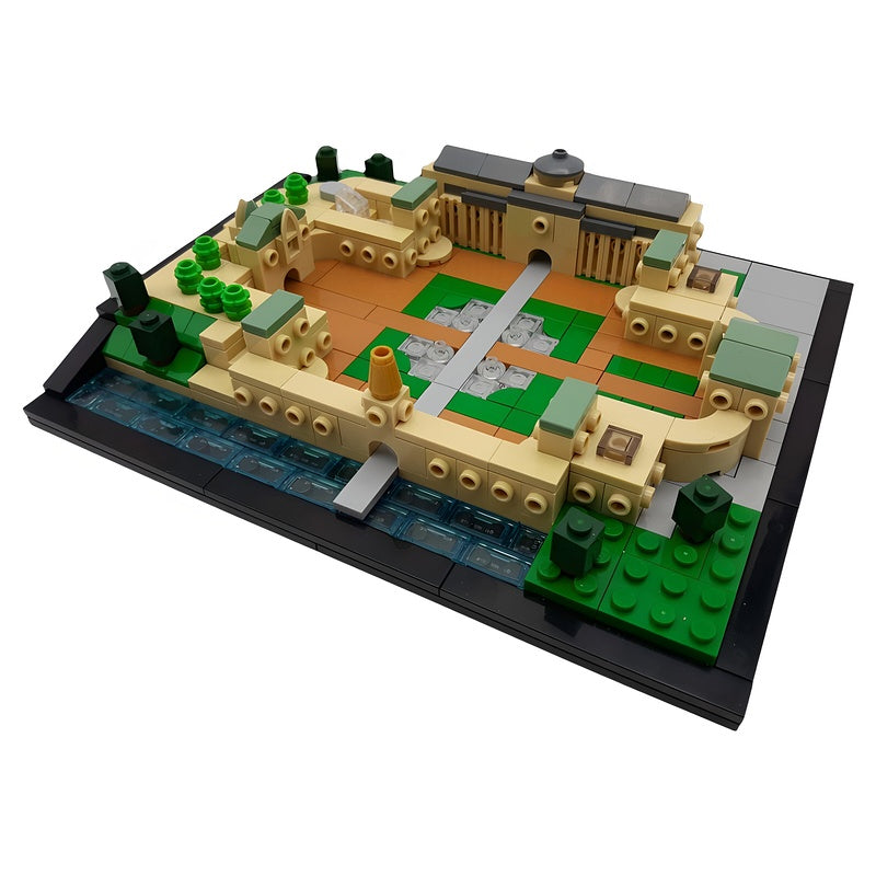 Dresden Zwinger Baroque Palace Complex MOC Building Kit - 3
