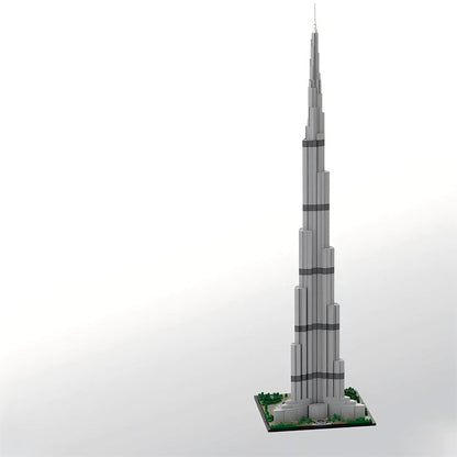 Dubai Skyscraper 1:800 Scale Model | Tallest Tower Modular Building Kit - 1
