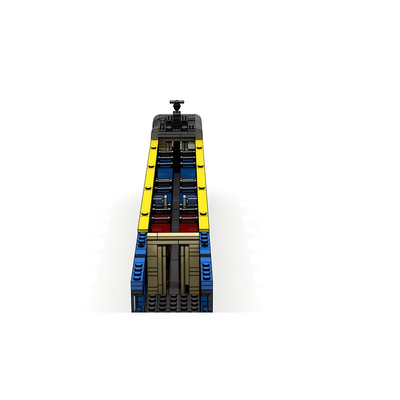 Dutch Intercity Headwalker Train MOC Building Kit - 3