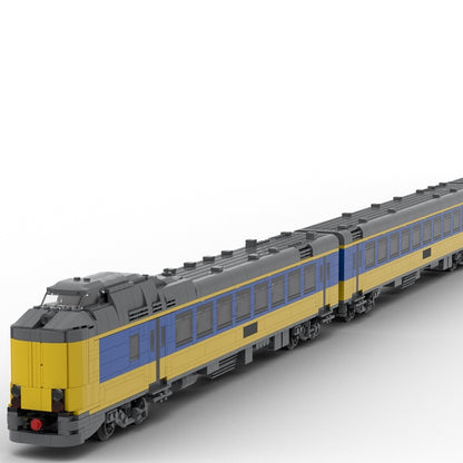 Dutch Intercity Headwalker Train MOC Building Kit - 4