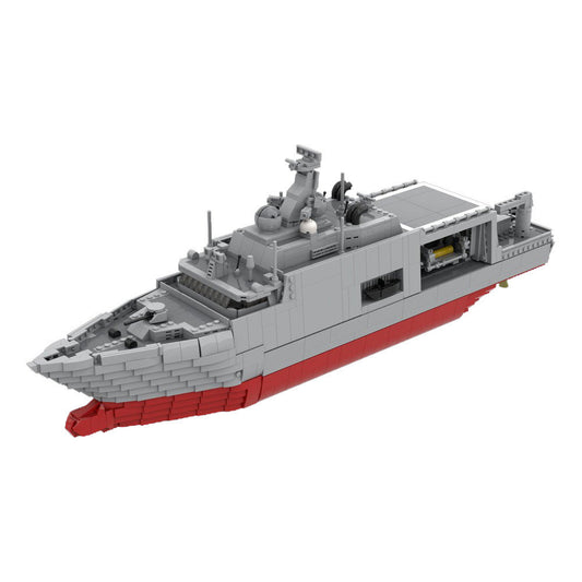 Dutch Navy City-class Mine Countermeasures Vessel | LEGO-Compatible MOC - 1