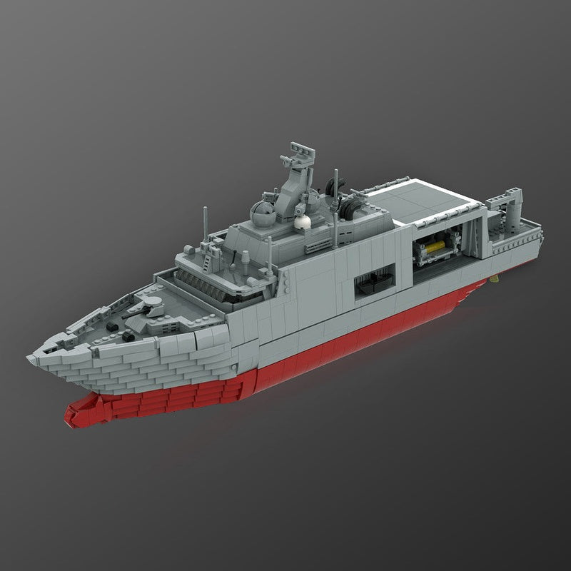 Dutch Navy Mine Countermeasures Vessel MOC Building Kit - 2