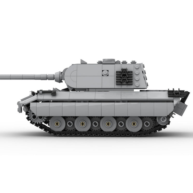 E-100 Super Heavy Tank MOC Building Kit | WWII Military Display Model - 2