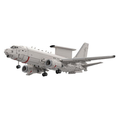 E-7 Wedgetail Military Aircraft Building Kit | LEGO-Compatible MOC - 4