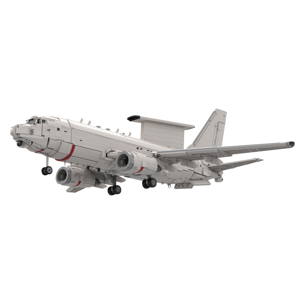 E-7 Wedgetail Military Aircraft Building Kit | LEGO-Compatible MOC - 5