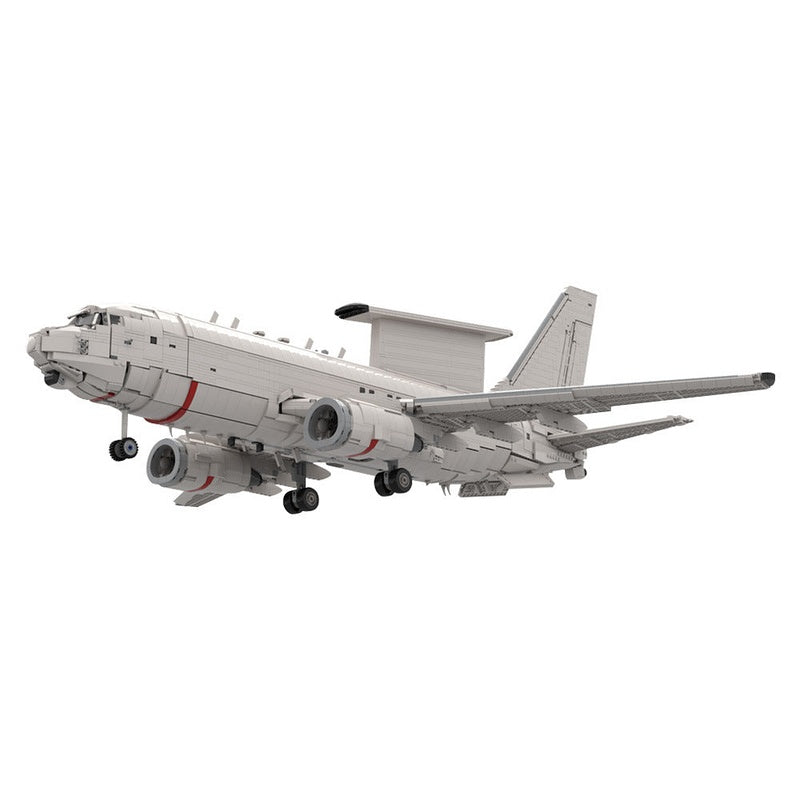 E-7 Wedgetail Military Surveillance Aircraft MOC Building Kit - 5