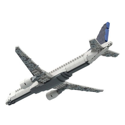 E195-E2 MOC Commercial Aircraft Building Kit | 1:100 Scale Jet Model - 6