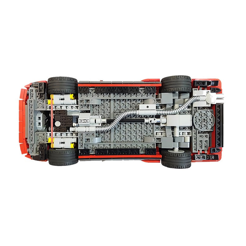 E30 Retro German Sports Coupe Building Kit | LEGO-Compatible MOC - 3